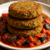 طعمية على مسقعة